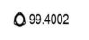 FIAT 82347860 Gasket, exhaust pipe